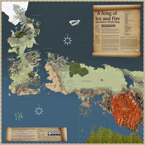 Nerdovore Even More Maps Of Westeros