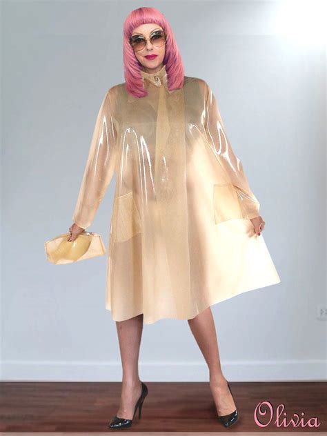vinyl raincoat plastic raincoat pvc raincoat rain fashion plastic mac rainwear girl latex