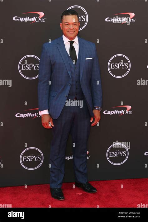 Michael Eaves Arrives At The Espy Awards At Microsoft Theater On