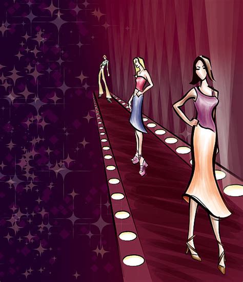 Best Fashion Show Illustrations Royalty Free Vector Graphics And Clip