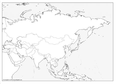 25 Inspirasi Keren Outline Map Of Asia Blank Keep Me Blogs