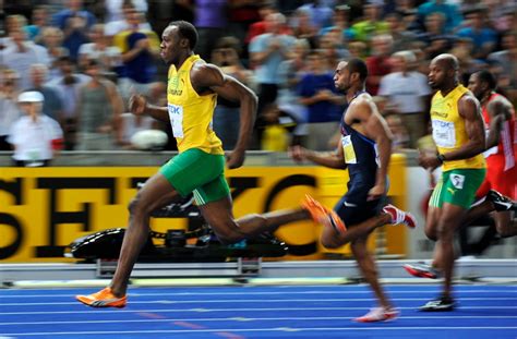 watch when usain bolt broke 100m world record with historic time of 9 58 seconds that has not