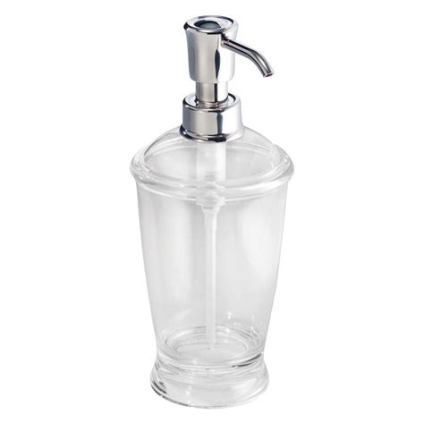 Maybe you would like to learn more about one of these? Franklin Soap Pump Dispenser in Clear-45620 - The Home Depot