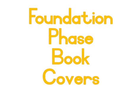 Foundation Phase Coloring In Book Covers • Teacha