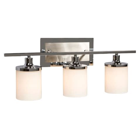 This sparkling, contemporary, small bath light features a clear glass tube packed with an array of clear glass jewels. Lithonia Lighting Bronze Outdoor Integrated LED Decorative ...