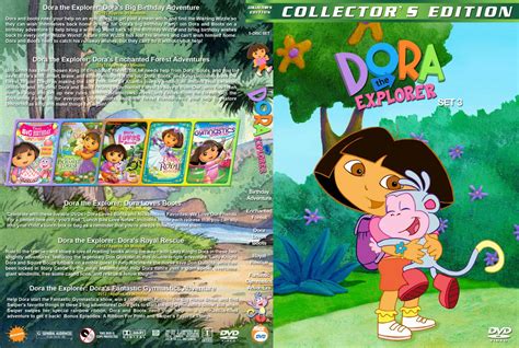 Dora The Explorer Collection Movie Dvd Custom Covers Dora Set 3