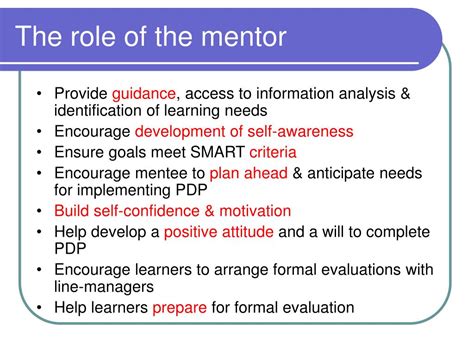 Ppt The Mentoring Relationship Powerpoint Presentation Free Download Id