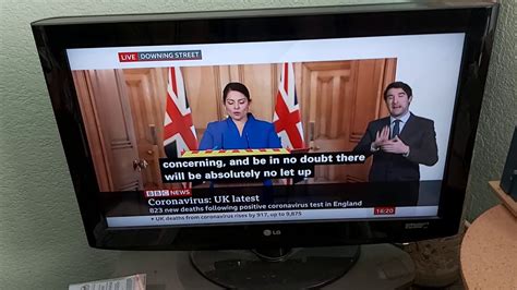 Government Press Briefings Bsl Live At On Bbc News Channel On