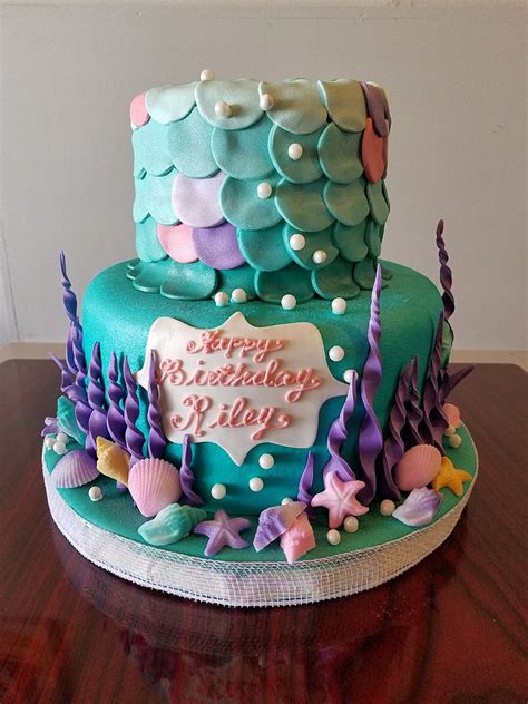 91 Under The Sea Cake Decorations