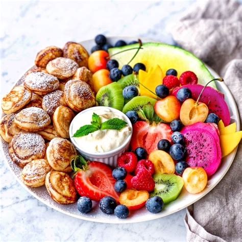 Pancake Puffs And Rainbow Fruit Platters Good Food Made Simple