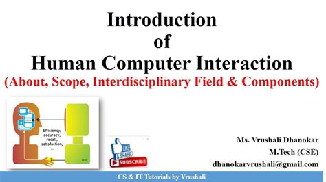 Hci 1 2 Introduction Of Human Computer Interaction Hci Hci Full