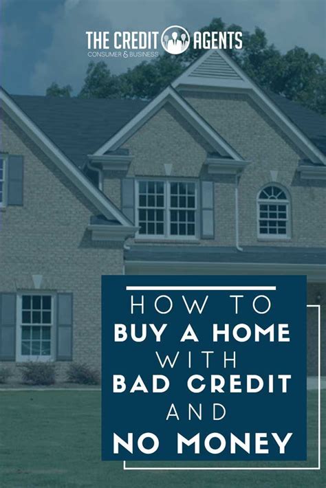 How To Buy A Home With Bad Credit And No Money For Most People Who