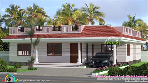 1567 Sq Ft Modern 4 Bhk Villa Kerala Home Design And Floor Plans