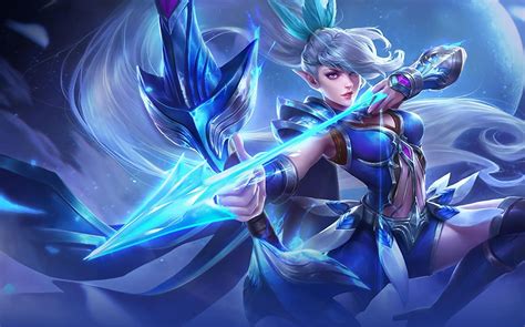 Miya ay tapınağında doğdu ve kendini ay tanrısına sunabilecek kadar değerli olmak için çok çalıştı. MLBB Wallpaper HD/4K | Mobile legend wallpaper, Miya ...
