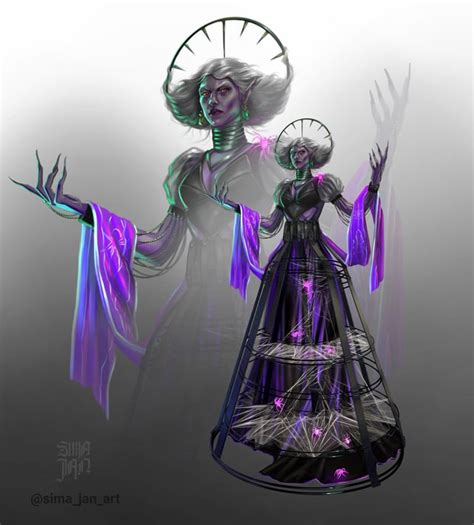 Drow Matron Mother Character Design By Me Dungeonsanddragons