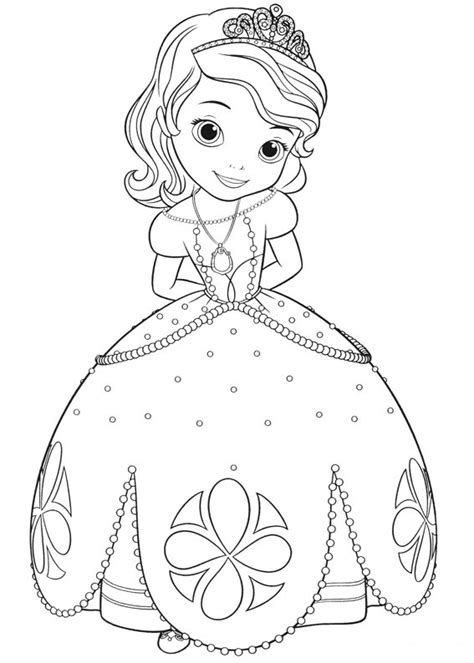 Dibujos De La Princesa Sofia Para Colorear Dibujos Disney