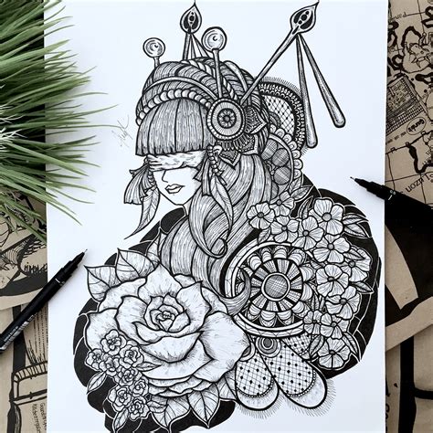 Black And White Doodle Art And Illustration On Behance