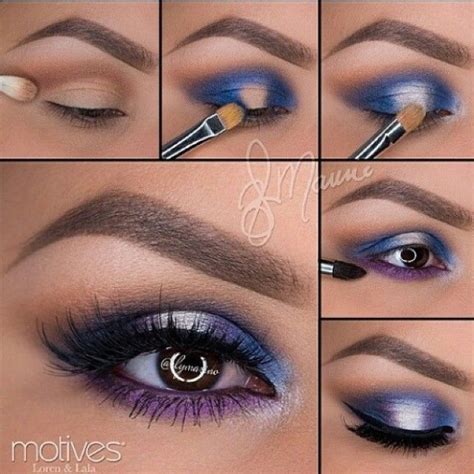 Apply the lighter shadow across the entire lid, starting at the lash line and ending just above the crease of your eyelid. Step by step eye makeup - PICS. My collection