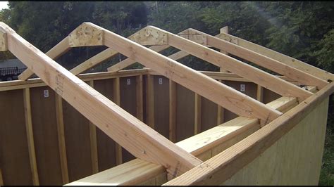 How To Build Trusses For A X Shed Master Store Shed