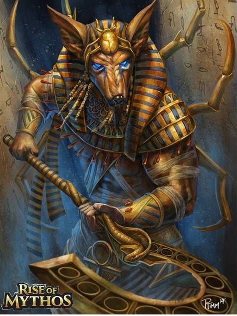 Anúbis Marido De Bastet Ancient Egyptian Gods Anubis Egyptian Gods
