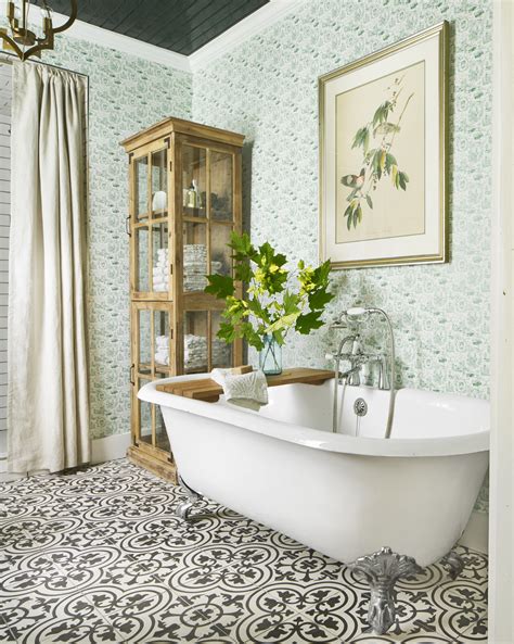 Bathroom Wallpaper Ideas Wallpaperkey