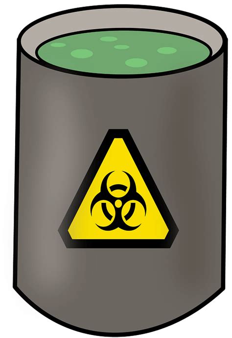 Hazardous Waste Symbol Clip Art