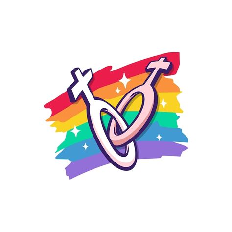 Premium Vector Free Vector Lesbian Pride Month Lgbt Symbols