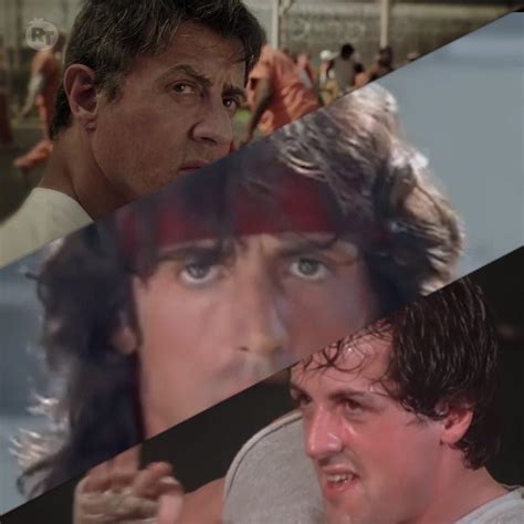 Sylvester Stallone Movie Quotes Hes Rocky Hes Rambo Hes The One
