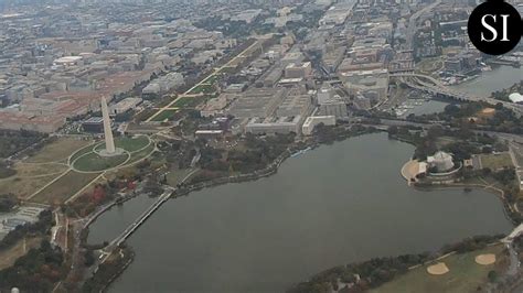 Taking Off From Washington Dc Aerial View Of Dc Landmarks Dca