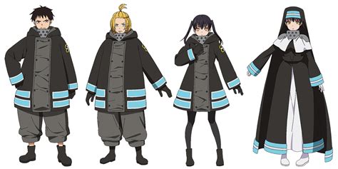 Anime Trending Fire Force Season 2 Character Designs