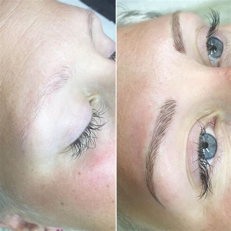 5 Stunning Eyebrow Microblading Before And After Photos Eyebrowmakeup Microblading Eyebrows