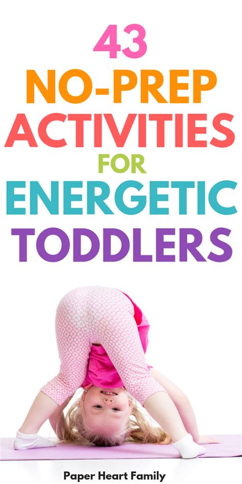 44 High Energy Toddler Activities (To Tire Your Toddler ...