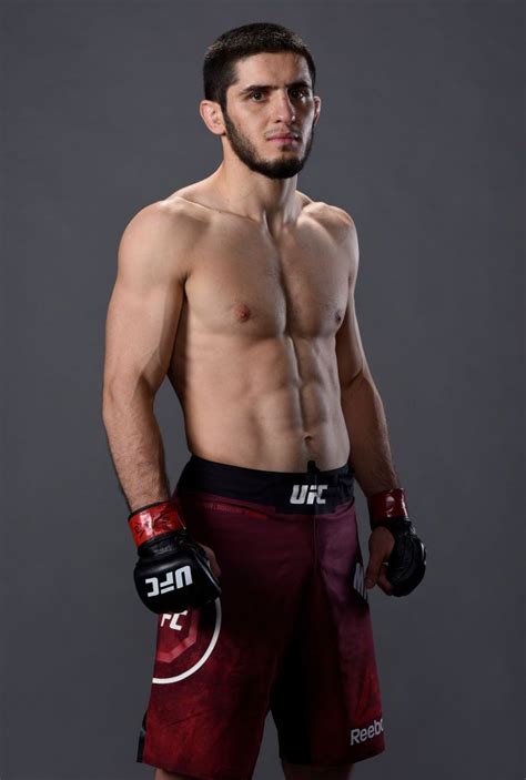 Russian Fighter Islam Makhachev Celebrates Victory At Ufc 220