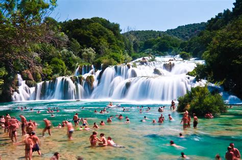 Skradinski Buk Waterfall In Krka National Park Croatia Flickr