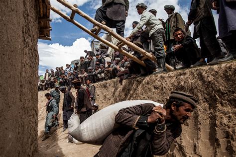 Lack Of Orderly Means To Distribute Aid Is Latest Setback For Afghan