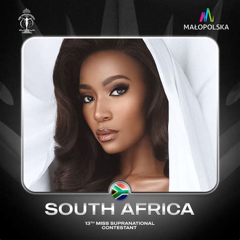 South Africa Miss Supranational Official Website