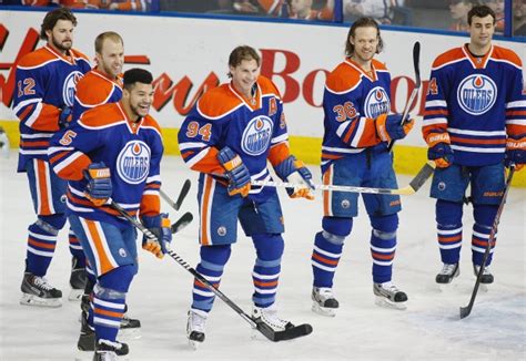 This is a complete list of players for the edmonton oilers of the world hockey association (wha). Photos: Smyth's last game with the Edmonton Oilers