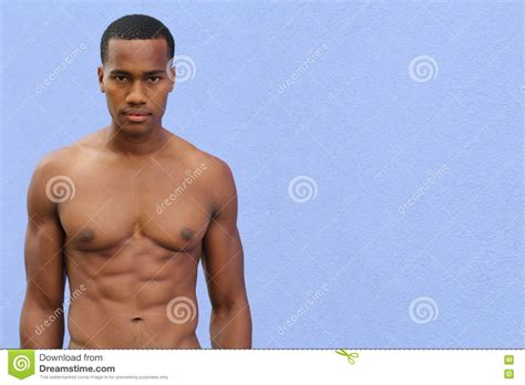 Black Guy Standing Naked Hot Photo