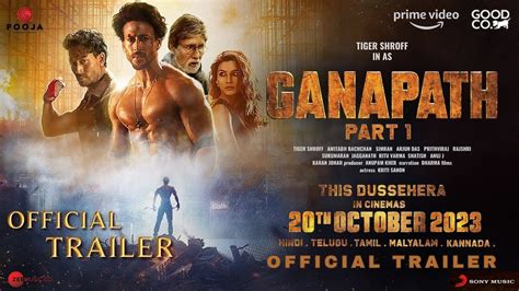 GANAPATH Official Trailer Ganpath Part 1 Release Date I Tiger