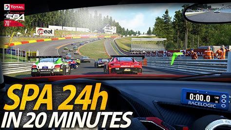 24 Hours Of Spa In 20 Minutes In Assetto Corsa Competizione YouTube