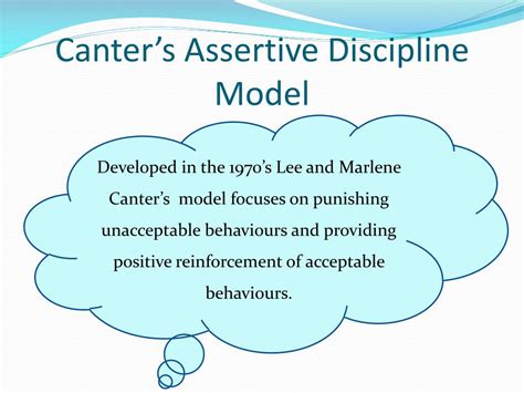 Ppt Assertive Discipline Week 5 Powerpoint Presentation Free