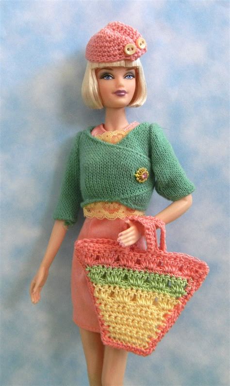 6 Crochet Patterns Pdf For Barbie Size Fashion Doll Etsy Crochet