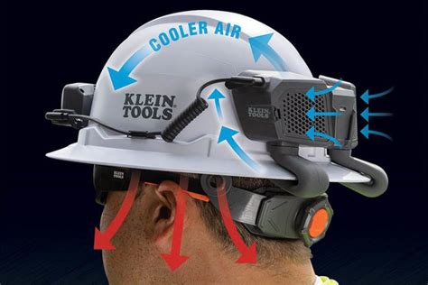Klein Hard Hat And Safety Helmet Fan Pro Tool Reviews