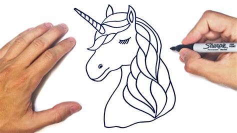 Cómo Dibujar Un Unicornio Paso A Paso Dibujo De Unicornio Youtube