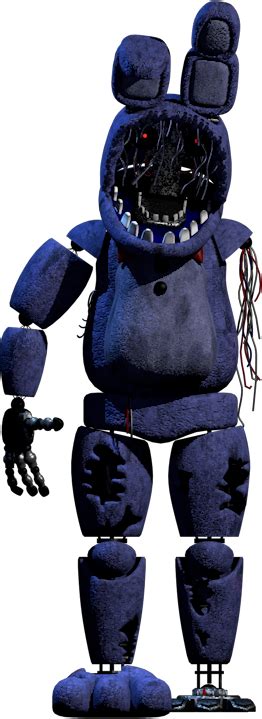 Withered Bonnie New Textures Full Body By Yinyanggio1987 On Deviantart