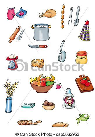 Cubetas y bandejas para pintar (18). Things to cook, cooking utensils, food.