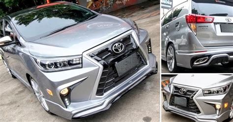 If you have a stock stereo and a smart phone then you need to check this out! Meet Lexus-Inspired Modified Toyota Innova Crysta