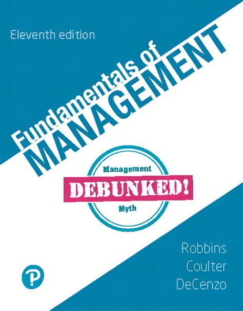 Fundamentals Of Management 11th Edition Stephen Robbins Dr Mary
