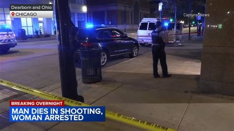 Chicago Shooting Woman Arrested After Man Fatally Shot On Dearborn Street In River North