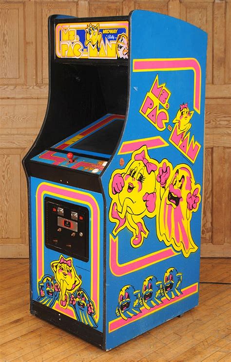 Sold At Auction Coin Operated Ms Pac Man Arcade Machine C1980